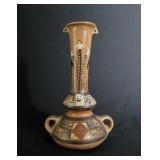 Peruvian Pottery Vase Signed