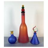 Glass Act Studio Art Glass Perfume Bottles