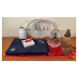 Christmas Linens and Decor