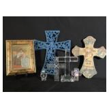 Rosary, Holy Water and Crosses