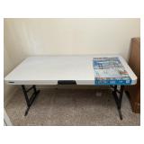 Lifetime Adjustable Height Folding Table