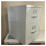 Hon Metal 2 Drawer File Cabinet