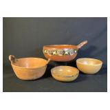 McCoy and Mexico Pottery Bowls