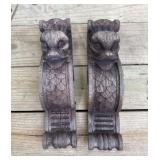Carved Wood Corbels