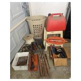 Assorted Tools and Garage