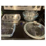 Assorted Glass Kitchenware