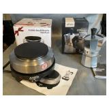 Primula Espresso Maker and Artlife Hot Plate