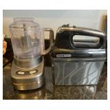 Hand Mixer and Food Processor
