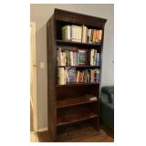 Solid Wood Bookcase NO CONTENTS