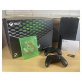 XBox Series X with Controllers and Game