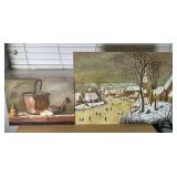 Bill Cramer 1970 Original Oil Reproductions