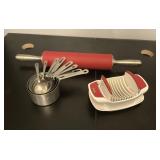 Rolling Pin, Chopper and Measuring Cups