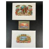 Original Antique Lithograph Cigar Labels