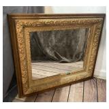 Antique Gold Framed Mirror