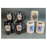 Ceramic Beer Steins incl German Vintage