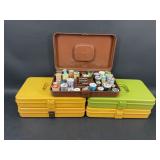 Vintage Sewing Boxes and Contents