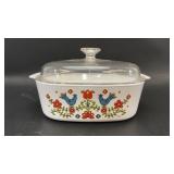 Corning 4 QT Friendship Casserole Dish with Lid