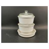 Corning Ware French White Dishes
