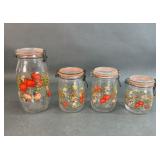 Vintage Corning Spice of Life Canister Set