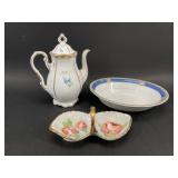 Vintage Teapot and China