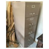 5-Drawer Metal File Cabinet #1
