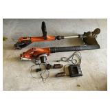 Cordless Black & Decker Yard Tools with