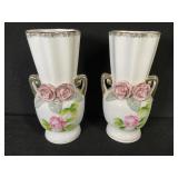Vintage Wales Porcelain Vases