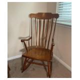 Tell City Wood Rocking Chair