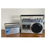 Vintage GE and Panasonic Radios