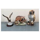 Vintage Ceramic Animal Figures