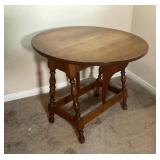 Vintage Hartshorn Drop Leaf Side Table