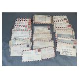 Vintage US Army Airmail Letters