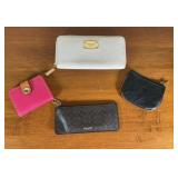 Womenï¿½s Leather Wallets incl Coach