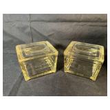 Vintage Glasbake Square Refrigerator Dish