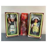 Vintage Dolls of All Nations in Boxes
