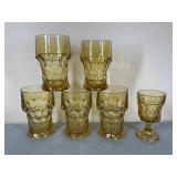 Vintage Anchor Hocking Georgian Glasses