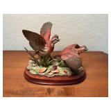 Signed Andrea by Sadek Double Bobwhite Porcelain