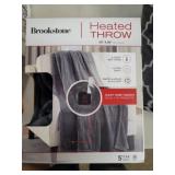 Brookstone - (50' x 60') Heated Throw Brookstone - (50' x 60') Heated Throw