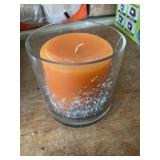 LARGE ORANGE CANDLE LARGE ORANGE CANDLE