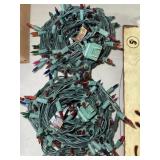 TWO STRANDS OF CHRISTMAS LIGHTS TWO STRANDS OF CHRISTMAS LIGHTS