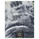 GRAY ELECTRIC THROW BLANKET GRAY ELECTRIC THROW BLANKET