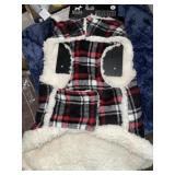 RED PLAID PET VEST SIZE LARGE RED PLAID PET VEST SIZE LARGE