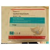 Cardinal - (Extra Large) Care Quilted Briefs Cardinal - (Extra Large) Care Quilted Briefs