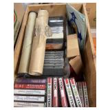 BOX LOT CD'S & CASSETTES BOX LOT CD'S & CASSETTES