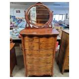 Widdicomb - Ladies Lingerie Chest W/Mirror Widdicomb - Ladies Lingerie Chest W/Mirror