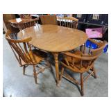 5 Piece - Solid Dining Leaf Table Set 5 Piece - Solid Dining Leaf Table Set