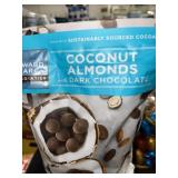 COCONUT ALMONDS WITH DARK CHOCOLATE COCONUT ALMONDS WITH DARK CHOCOLATE