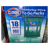 DISINFECTING WIPES TO GO PACK DISINFECTING WIPES TO GO PACK