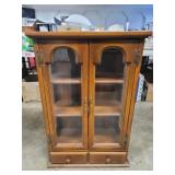 Vintage Curio Display Cabinet Vintage Curio Display Cabinet