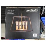 Artika - 'Carter' 4 Light Chandelier Artika - 'Carter' 4 Light Chandelier